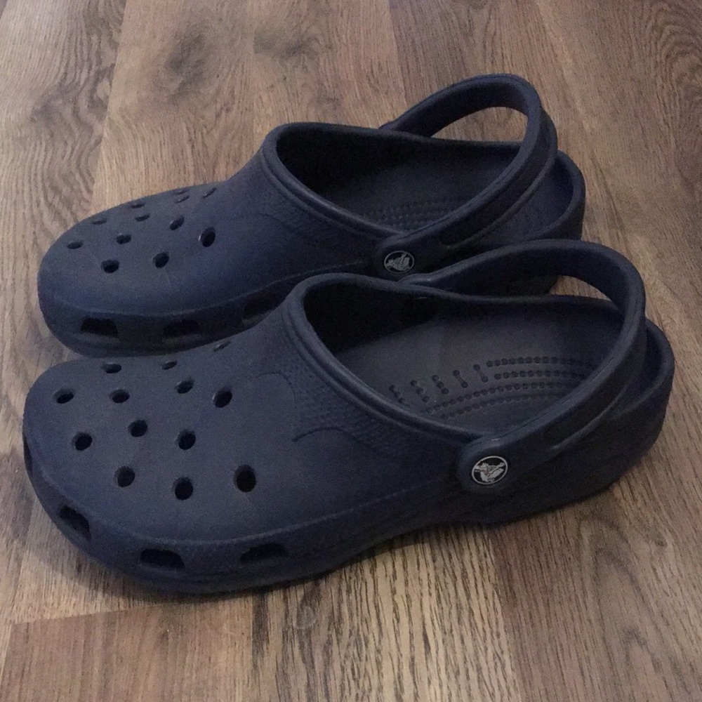 Dark Blue Crocs